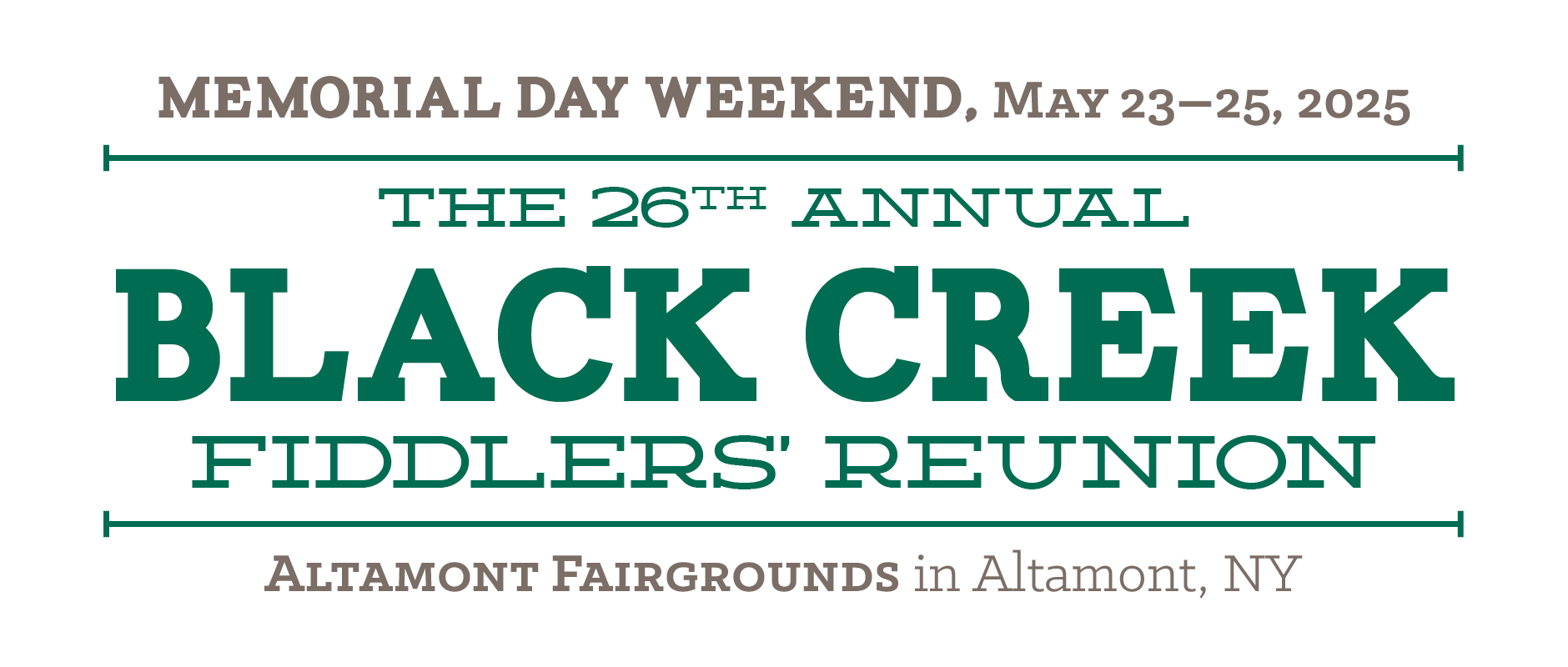 Black Creek Fiddlers' Reunion