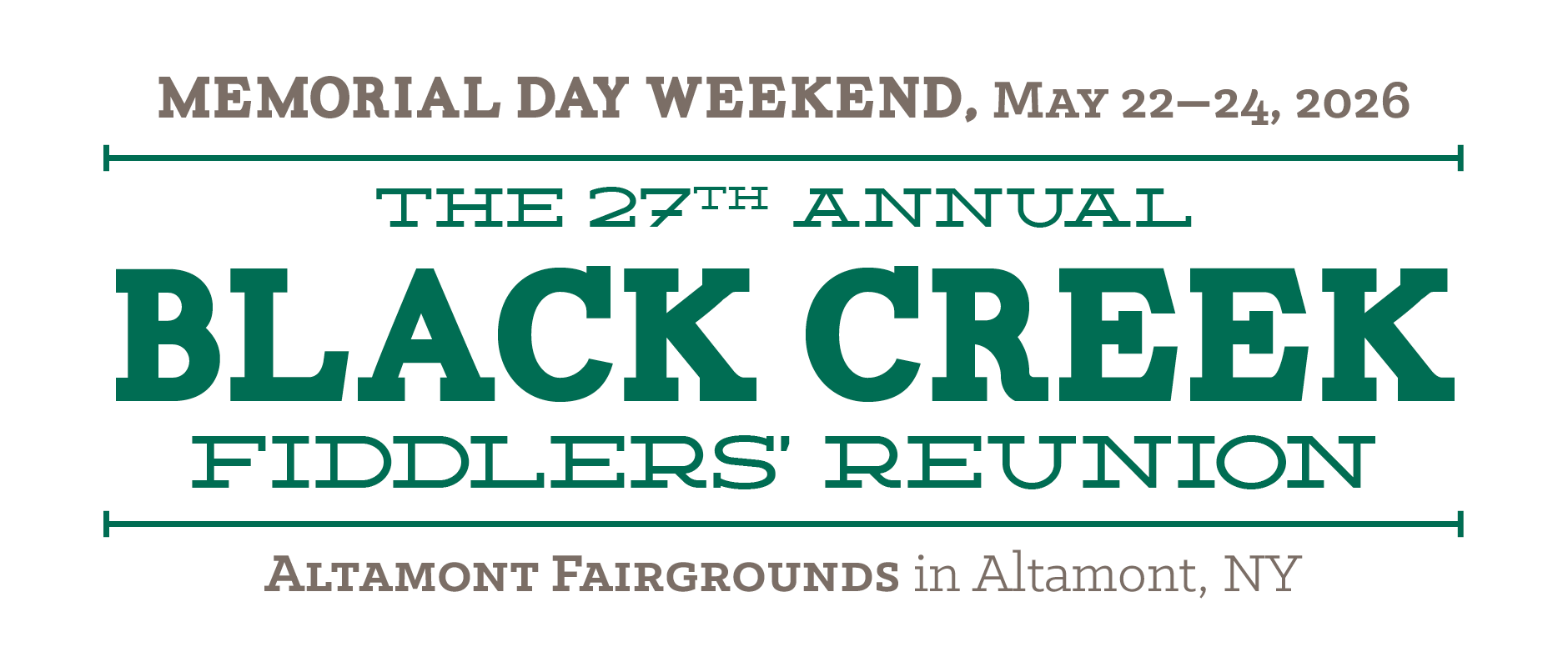 Black Creek Fiddlers' Reunion